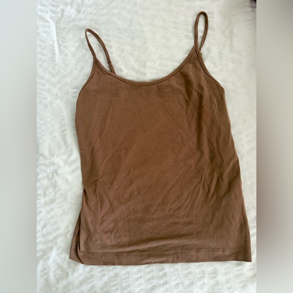 Brand New Banana Republic Brown Spaghetti Strap Camisole